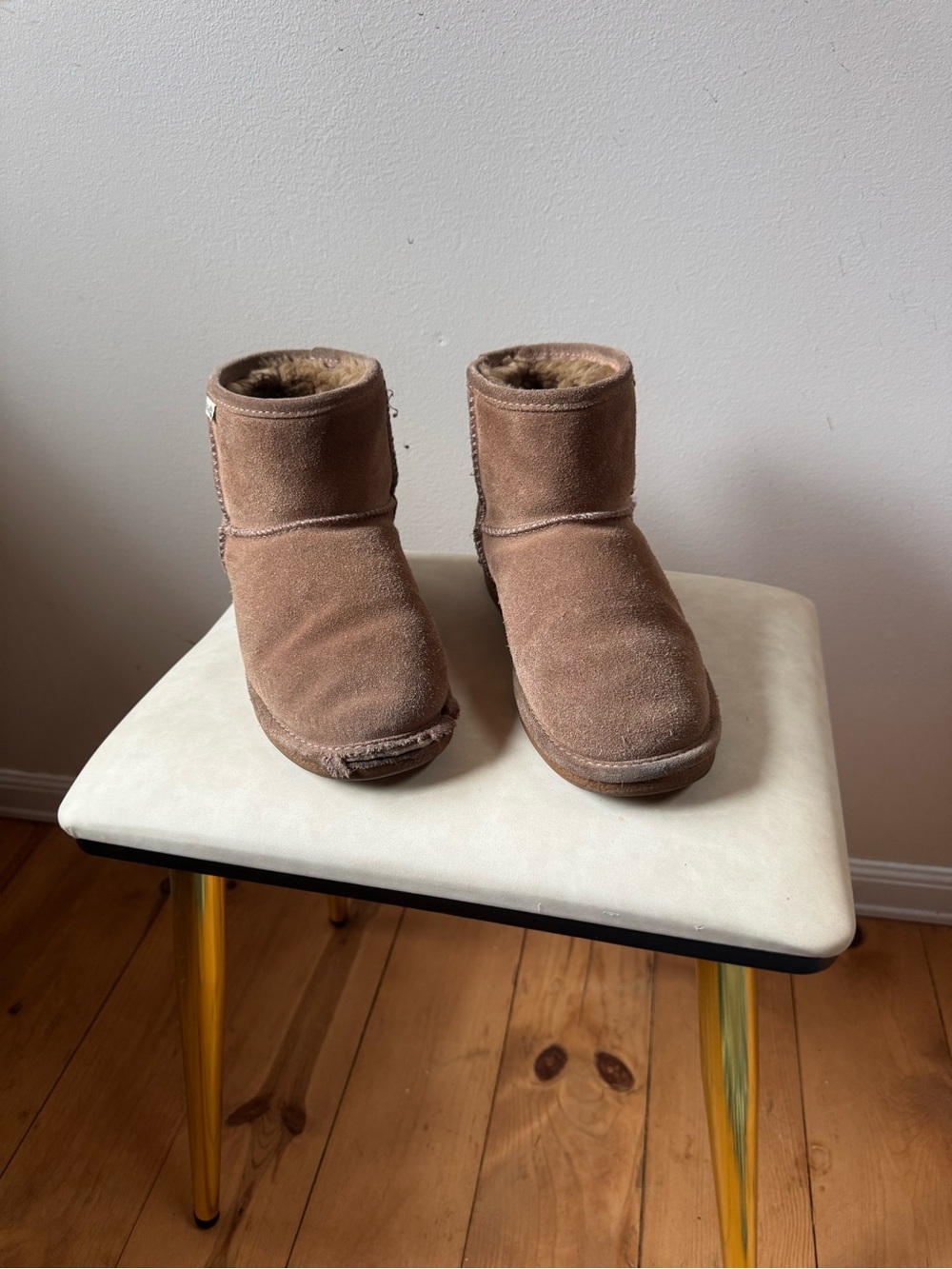 BearPaw Brown Suede Winter Boots